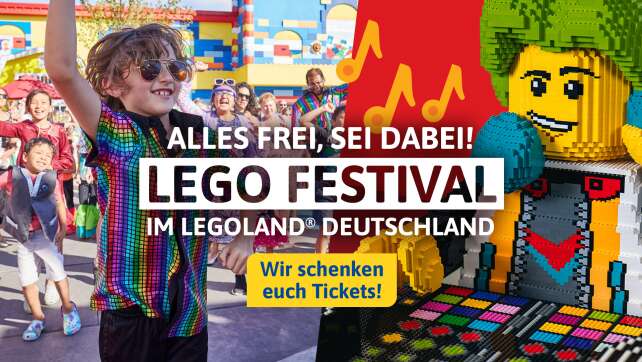 Alles frei, sei dabei: LEGO® Festival im LEGOLAND® Deutschland