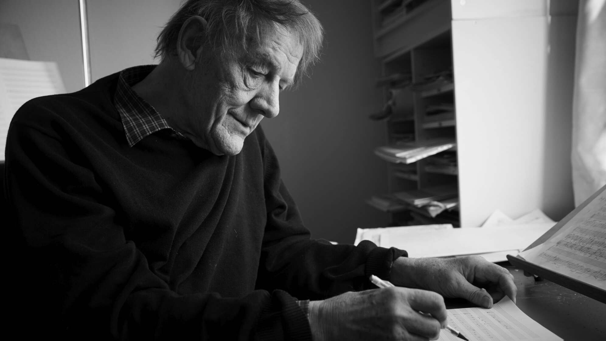 Der dänische Komponist Per Nørgård