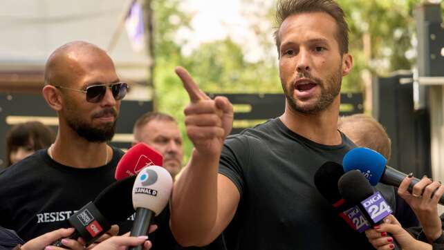 Anklage gegen Tate-Brüder wegen Vergewaltigung