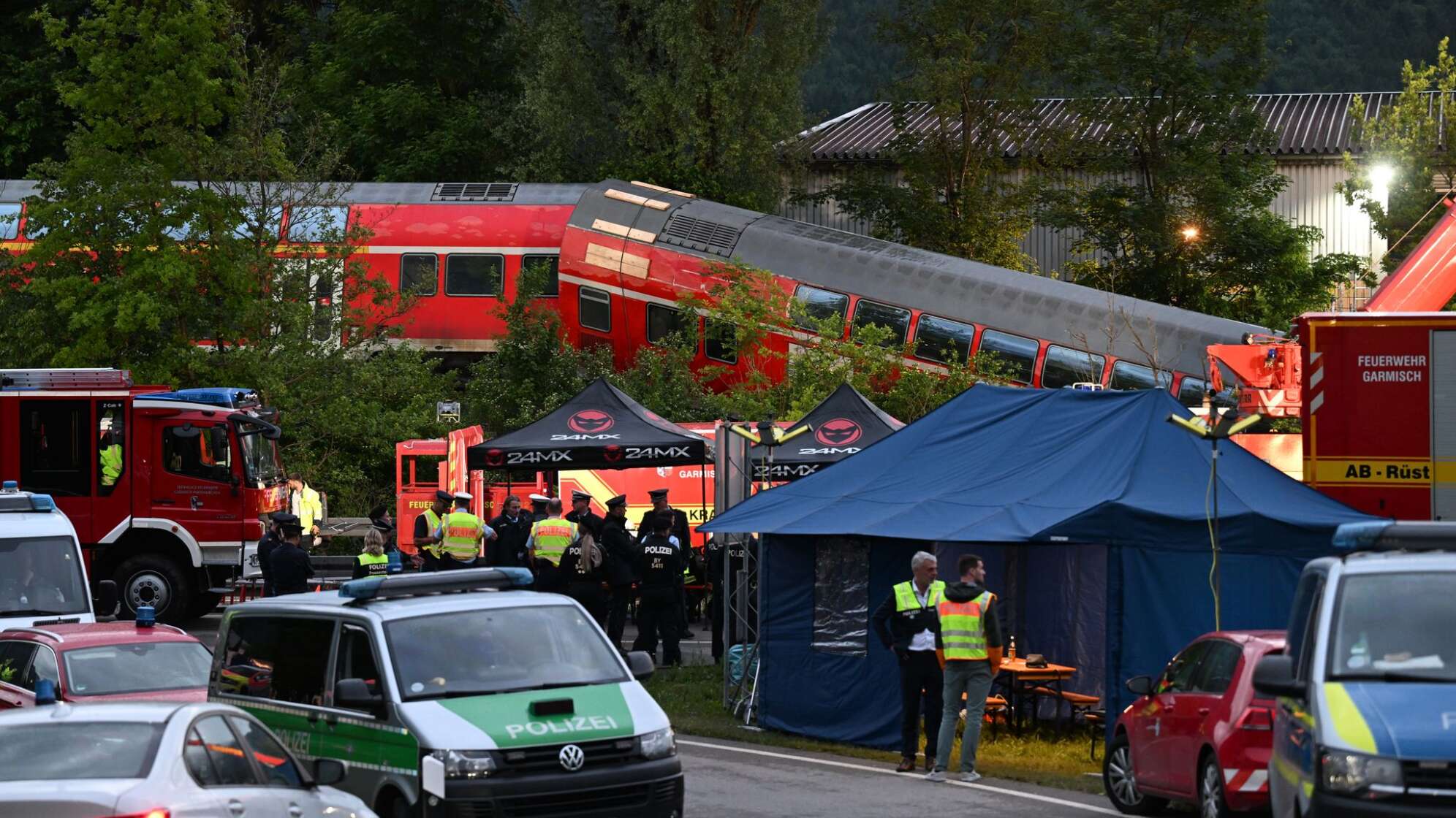 Zugunglück in Garmisch-Partenkirchen