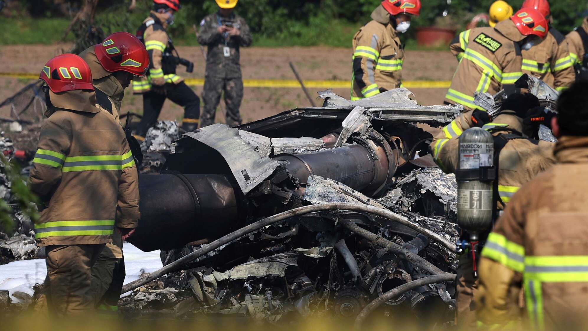 Südkoreanisches Militärflugzeug abgestürzt