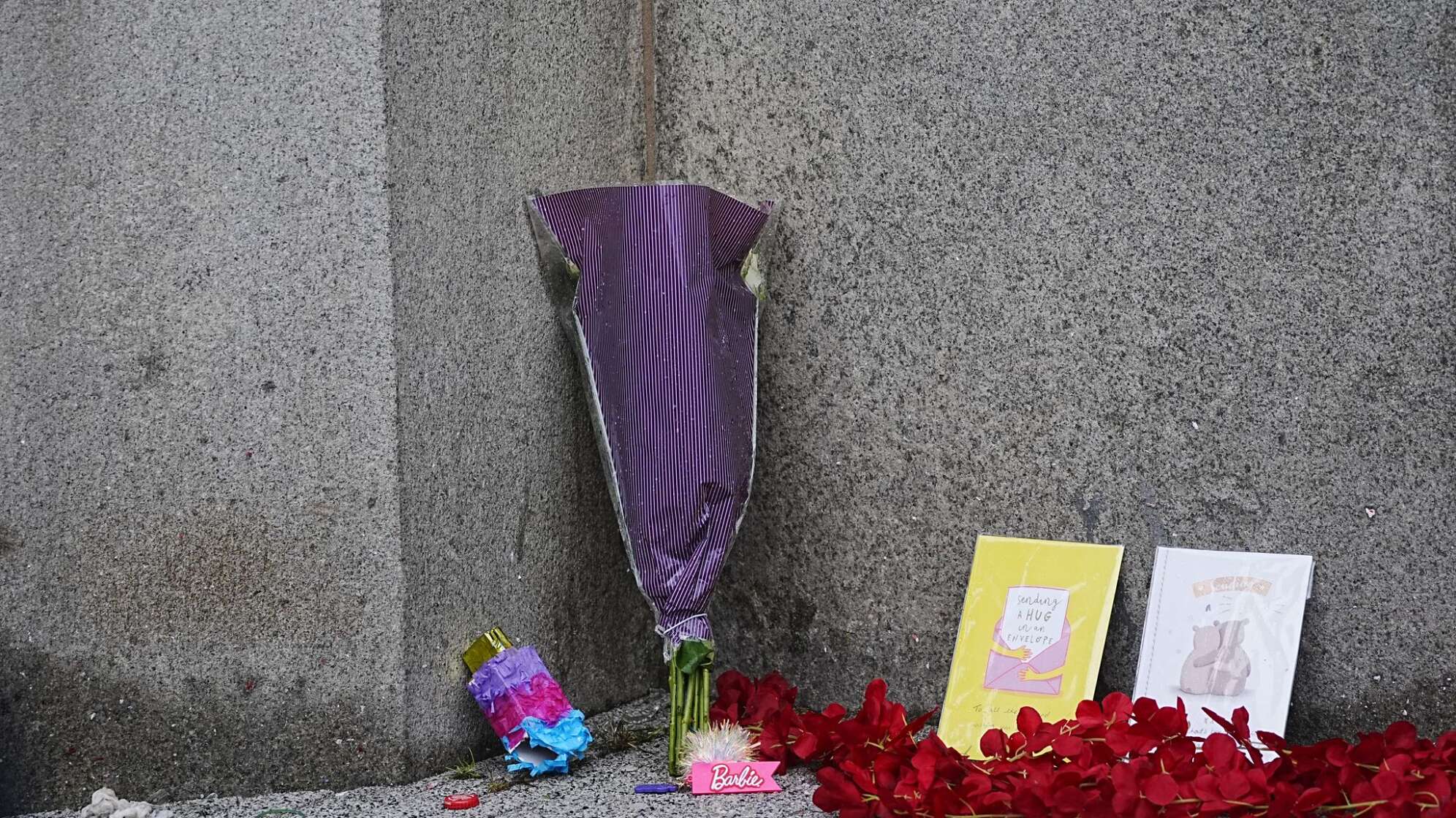 Liverpool nach der Fahrt von Auto in Menschenmenge