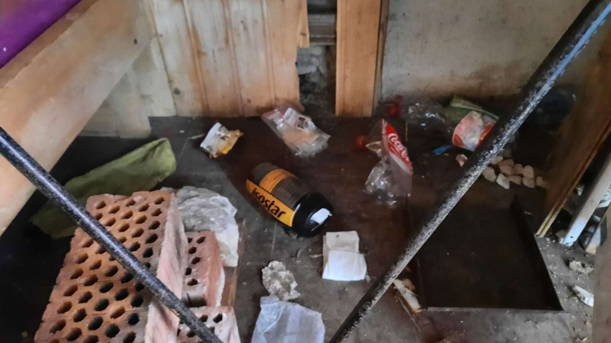 Vandalismus in der Knorrhütte