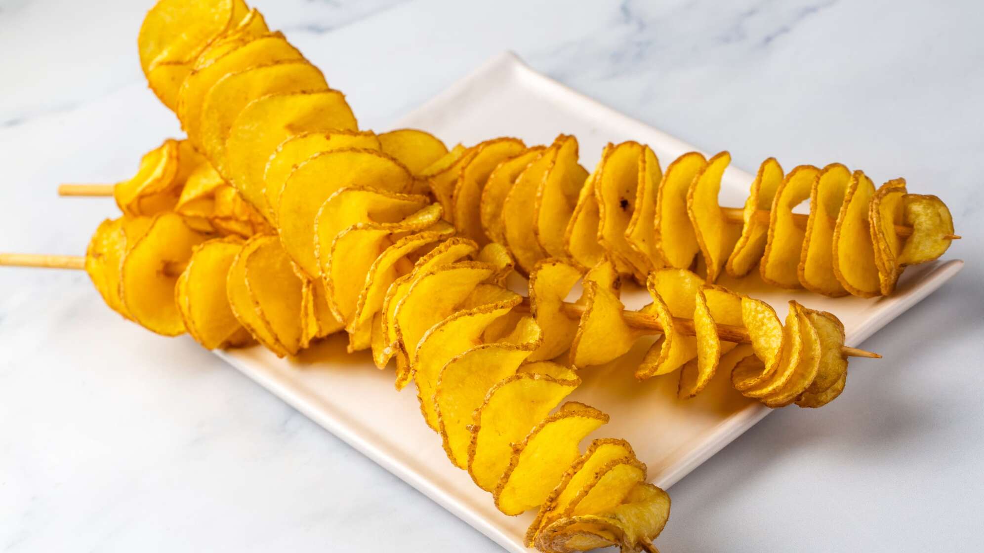 kartoffelrezepte: Tornadokartoffeln