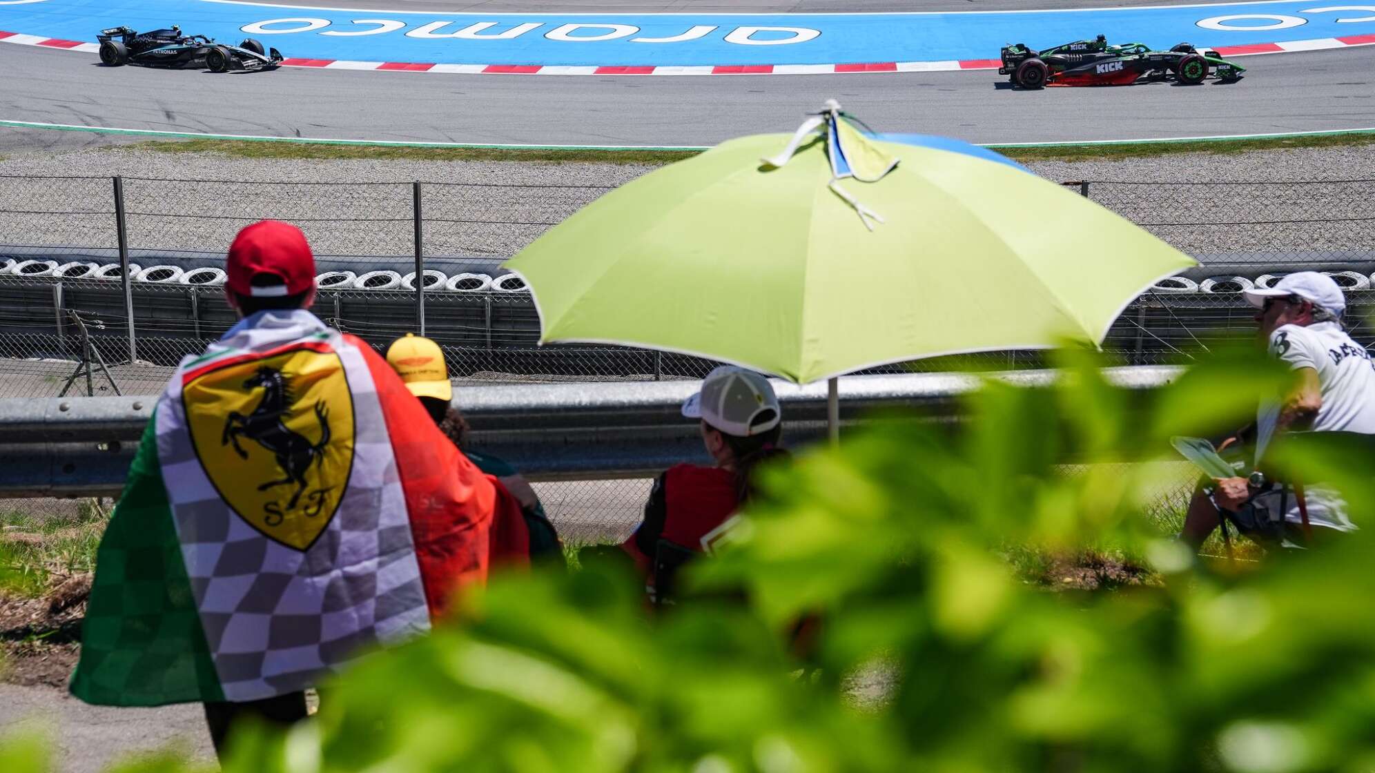 Vor dem Großen Preis von Spanien