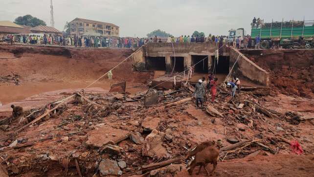 Über 100 Tote nach Unwetterfluten in Nigeria