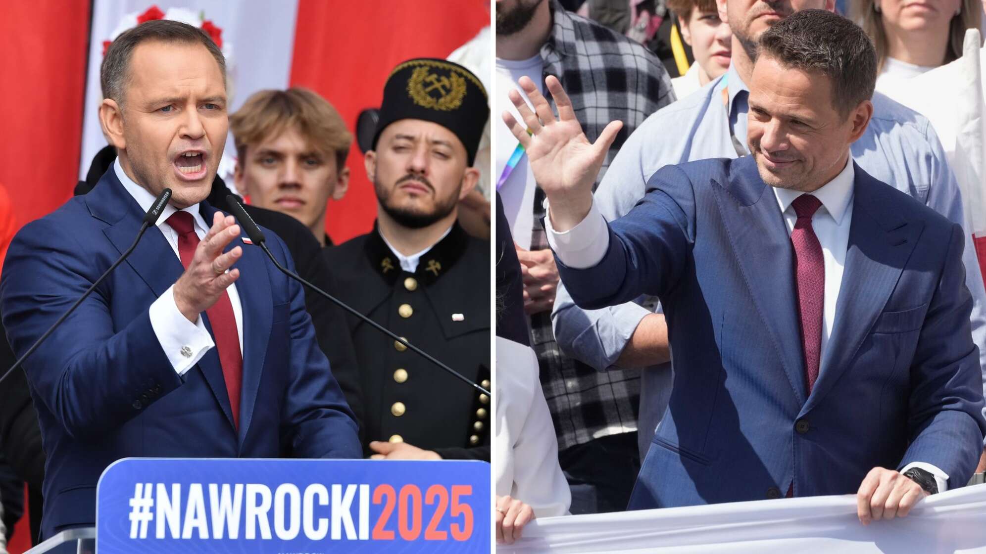 Vor der Präsidentenwahl in Polen - Nawrocki und Trzaskowski