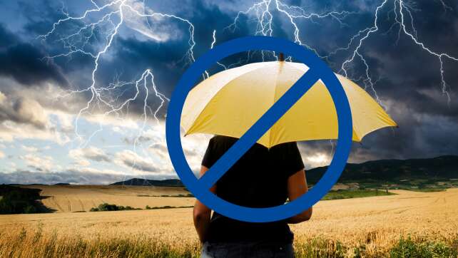 Das macht ihr bei Gewitter immer falsch – So schützt ihr euch richtig