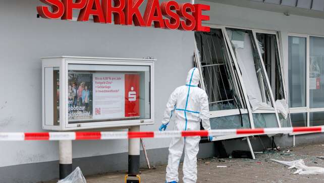Zwei Geldautomaten gesprengt - insgesamt weniger Fälle