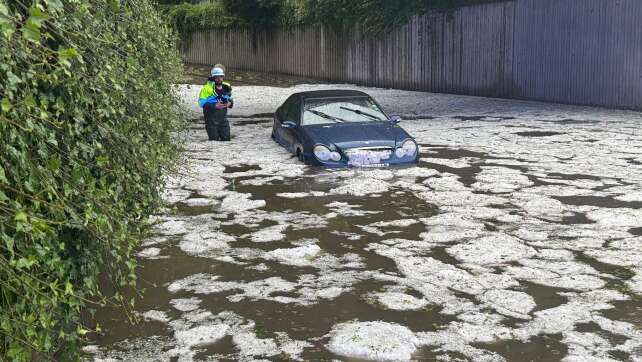 Wetterdienst warnt vor extremen Unwettern in Bayern