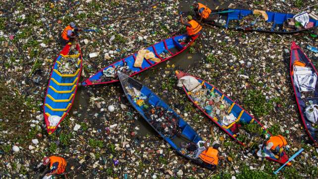 Ein Meer aus Müll: Unterwegs am «dreckigsten Fluss der Welt»