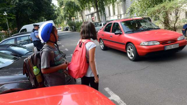 Kinder sind in Bayerns Straßenverkehr besonders gefährdet