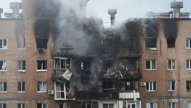 Bislang heftigster Angriff auf Großstadt Charkiw gemeldet