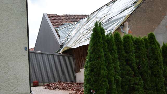 Nach Sturm in der Oberpfalz: Aufräumarbeiten beginnen