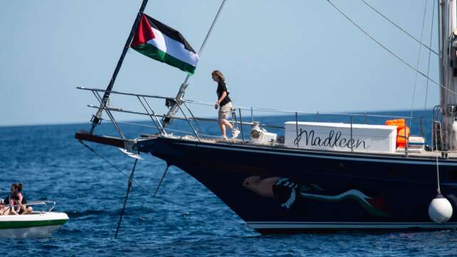 Israels Armee stoppt Aktivistenschiff auf dem Weg nach Gaza