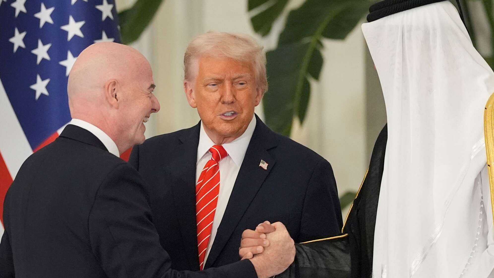 US-Präsident Trump und Gianni Infantino