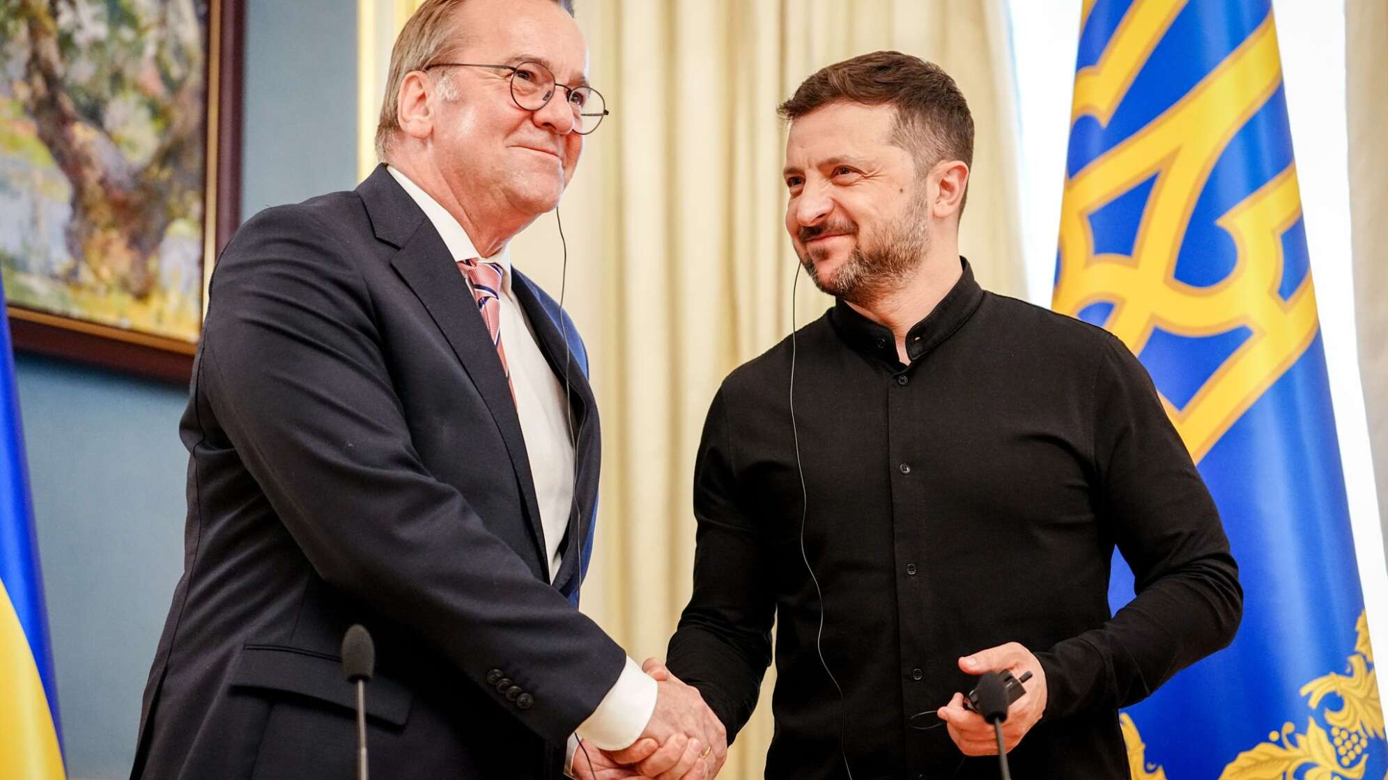 Ukraine-Krieg - Pistorius in Kiew