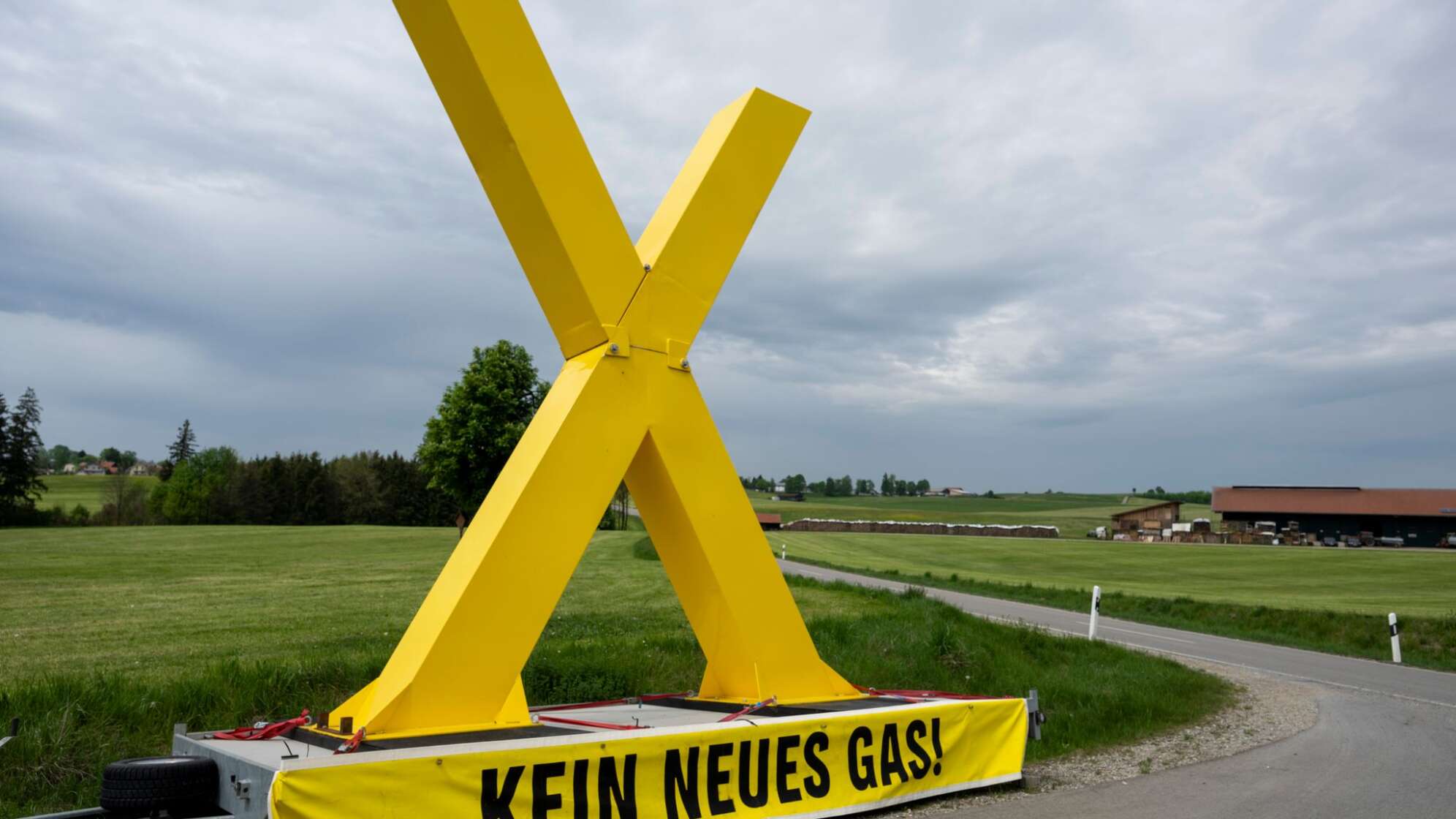 Kundgebung gegen Gas-Bohrungen