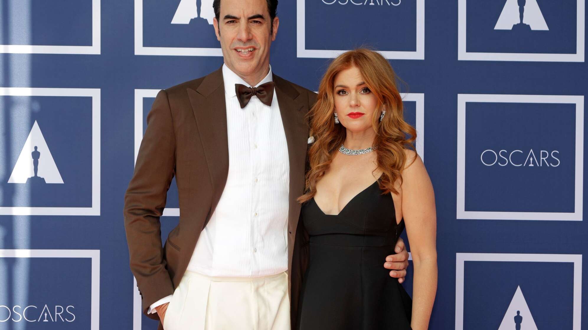 Schauspieler Sacha Baron Cohen und Schauspielerin Isla Fisher