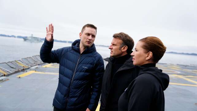 Macron und Frederiksen beschwören Grönlands Souveränität