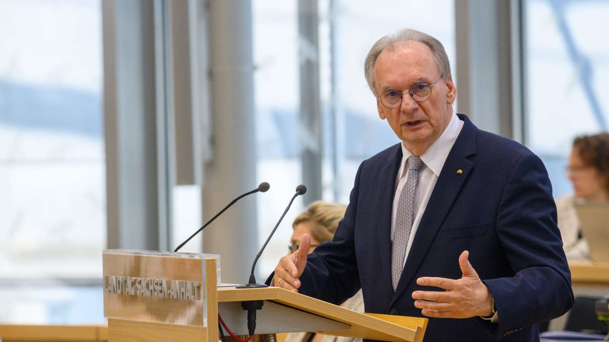 Sachsen-Anhalts Ministerpräsident Reiner Haseloff (CDU)