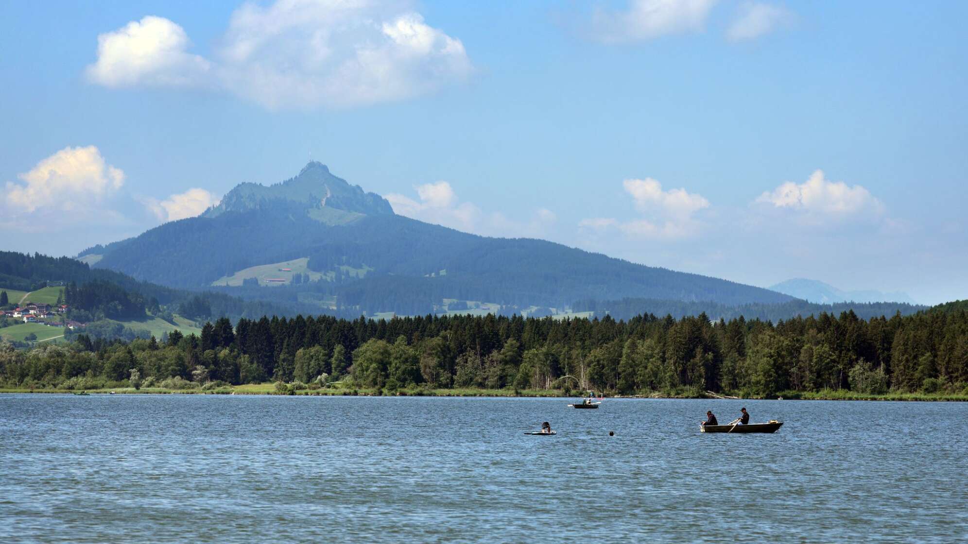 Grüntensee in Bayern