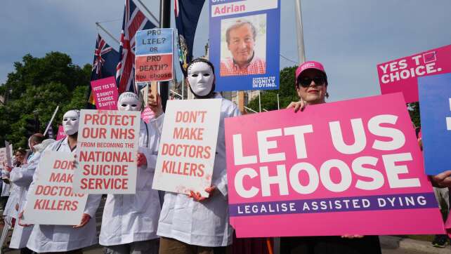 Britische Abgeordnete stimmen für Sterbehilfe-Gesetz