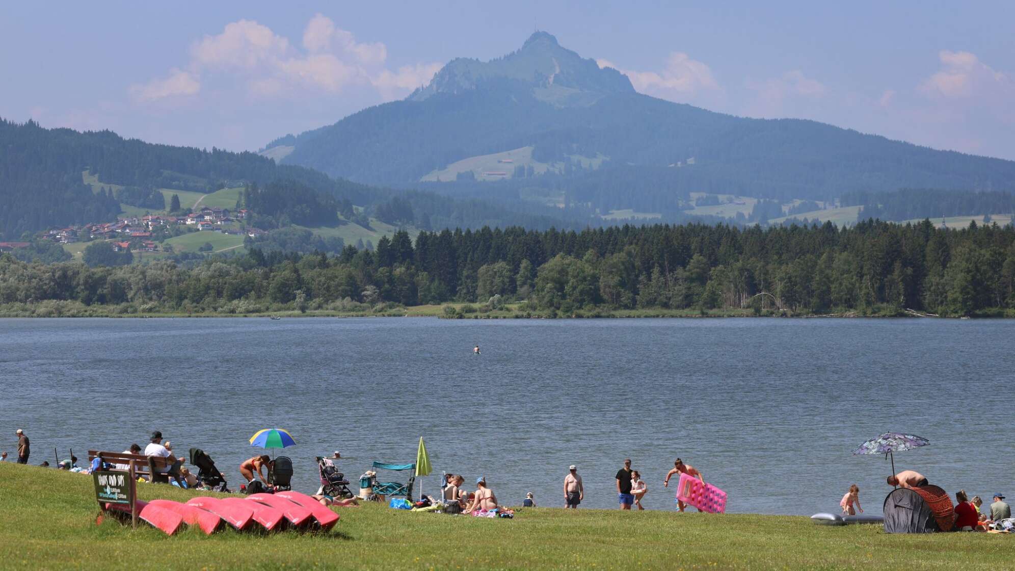 Grüntensee in Bayern