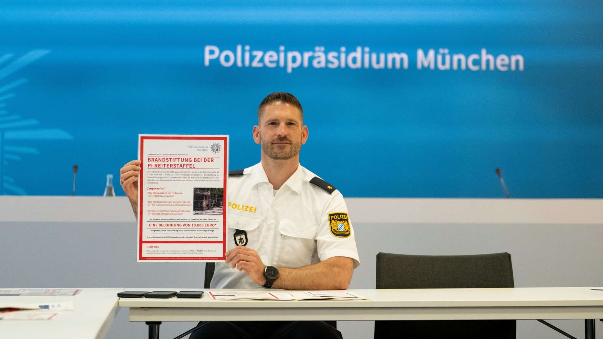 Fahndung nach mutmaßlichen Brandanschlägen