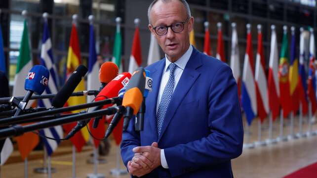 Merz: «Europa steht vor entscheidenden Wochen und Monaten»