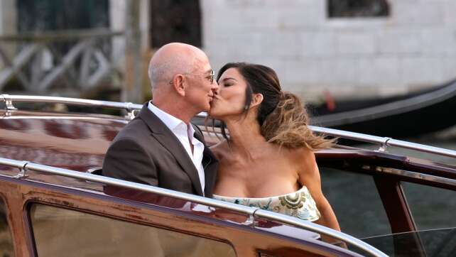 Promi-Hochzeit in Venedig: Amazon-Gründer Bezos heiratet