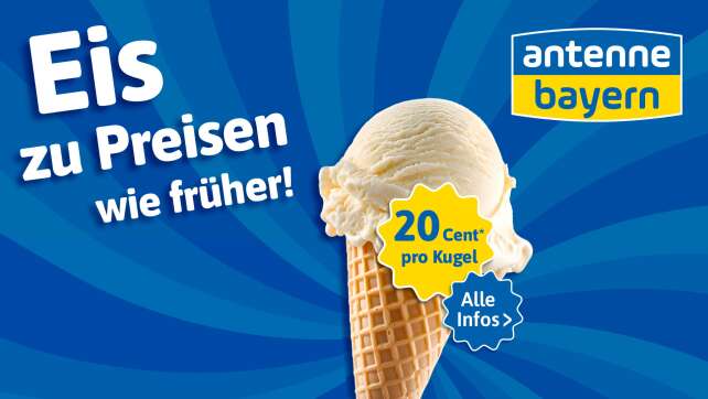 ANTENNE BAYERN Flashback Sommer: Eis zu Preisen wie früher!