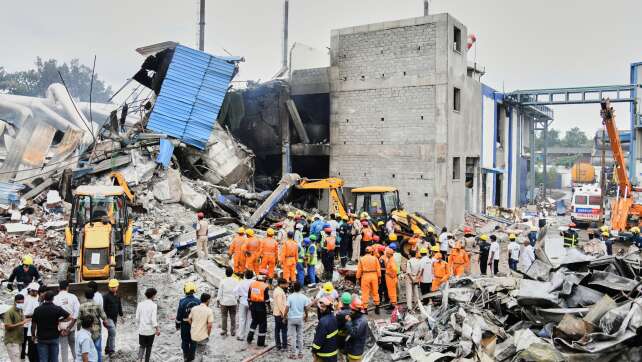 Mehr als 30 Tote nach Explosion in Chemieanlage in Indien