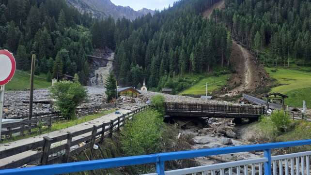 Nach Unwetter in Tirol: Berghütten werden evakuiert