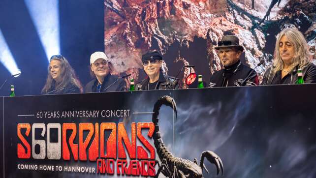 Legendäre Rockband Scorpions erhält eigene Briefmarken