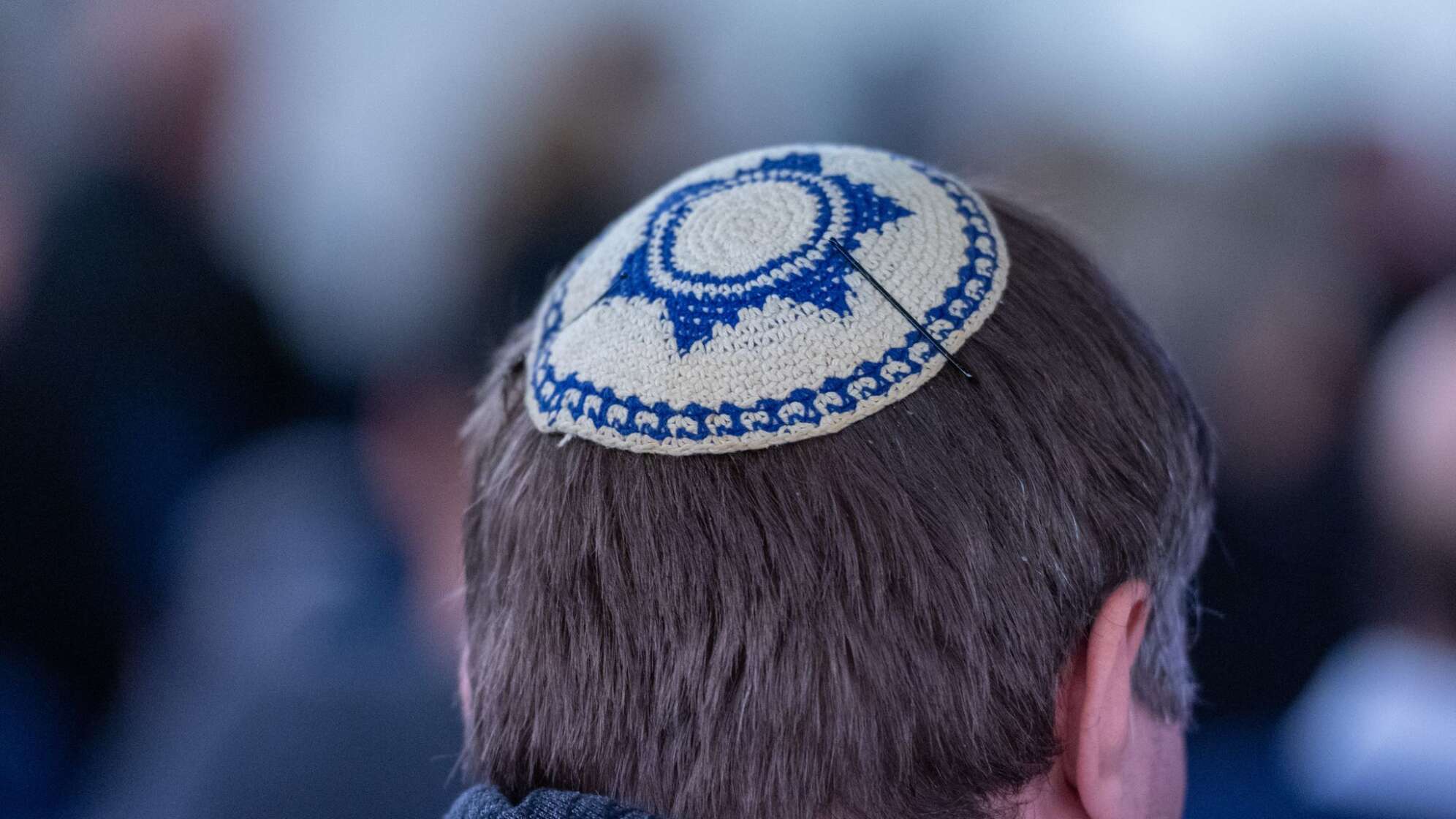 Mann mit Kippa