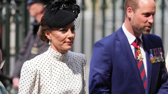 Kate bei Staatsbesuch der Macrons dabei