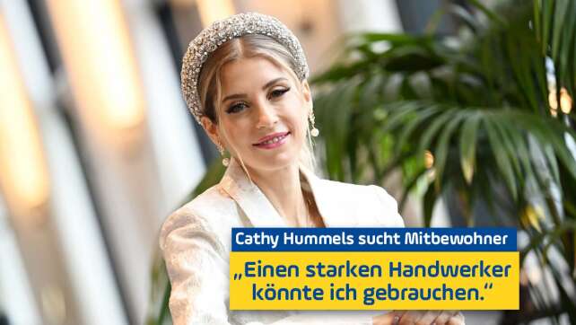 Fernsehmoderatorin und Model Cathy Hummels sucht Mitbewohner