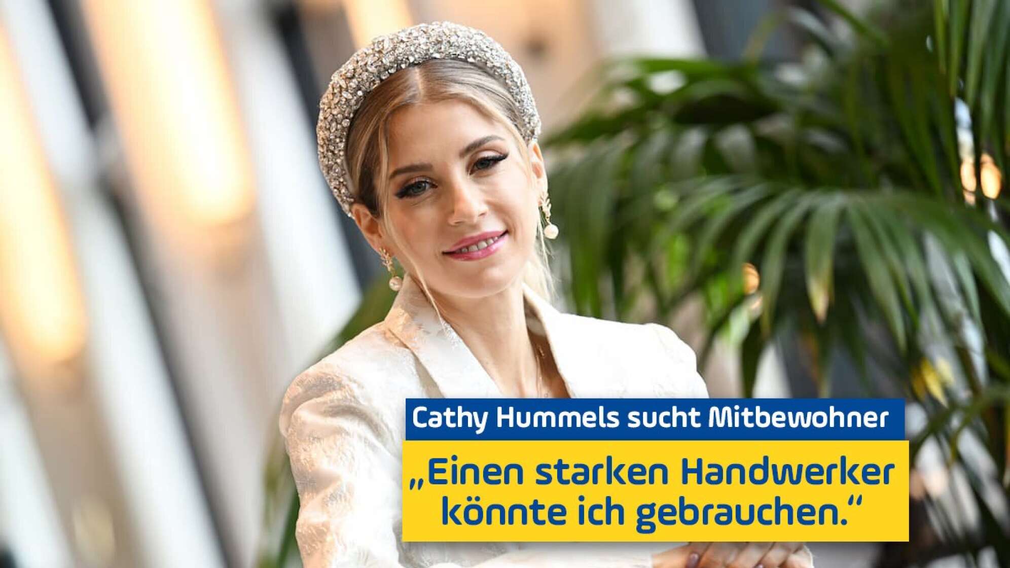 Cathy Hummels sucht Mitbewohner