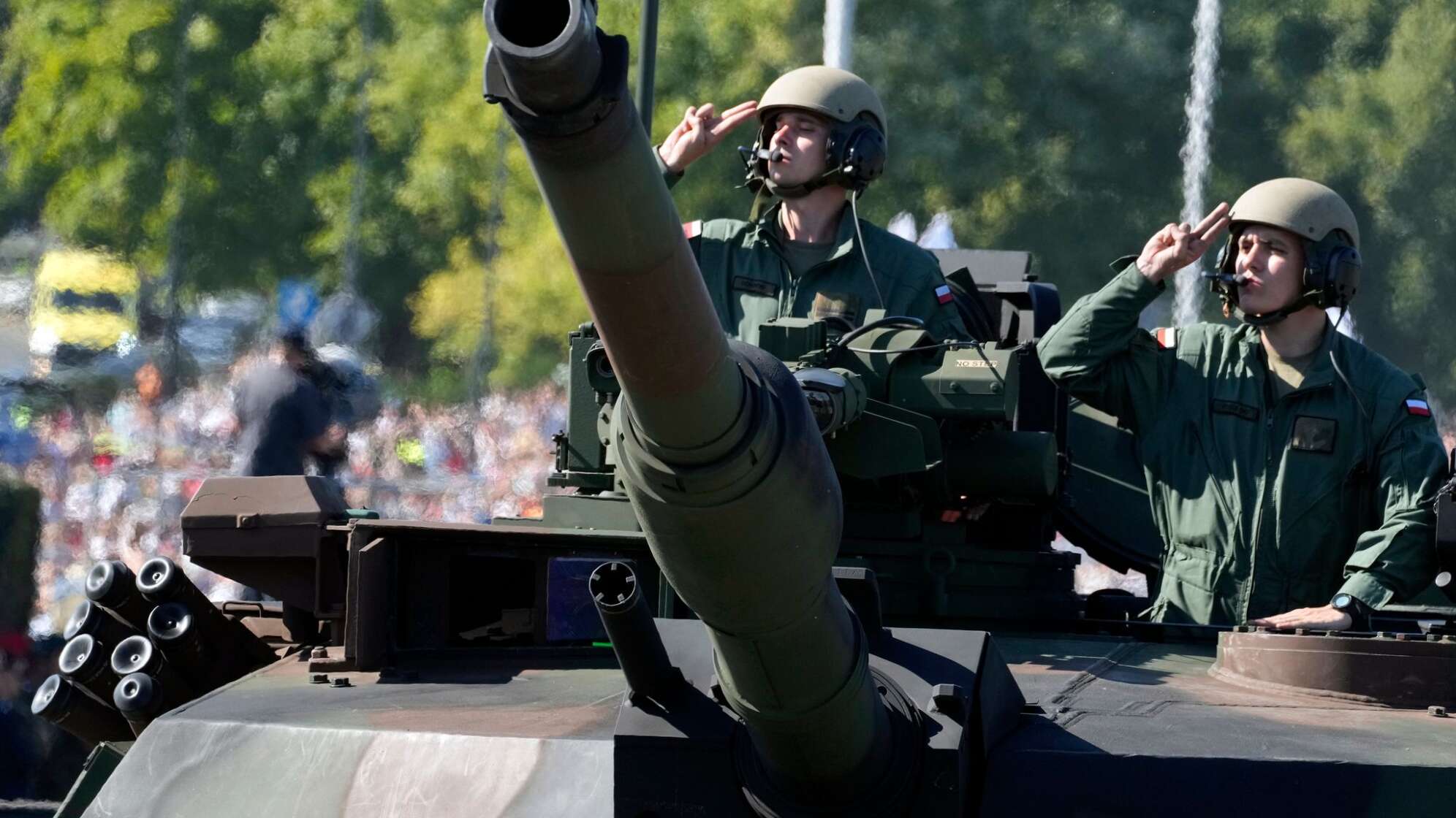 Tag der polnischen Streitkräfte in Warschau
