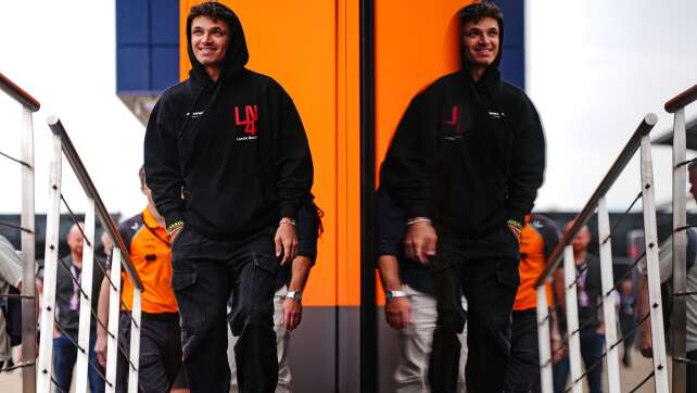 Lando Norris beim Formel-1-Heimspiel mit Tagesbestzeit