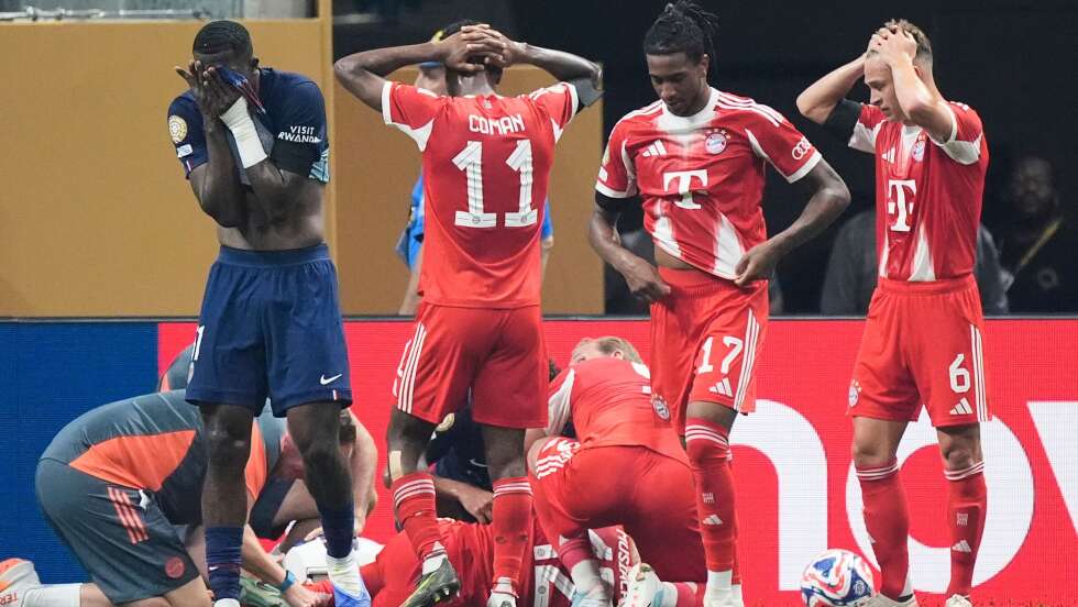 Schock für die Bayern: Verdacht auf Beinbruch bei Musiala