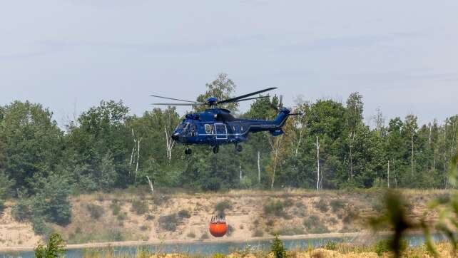 Waldbrand in der Gohrischheide - Orte weiter in Gefahr