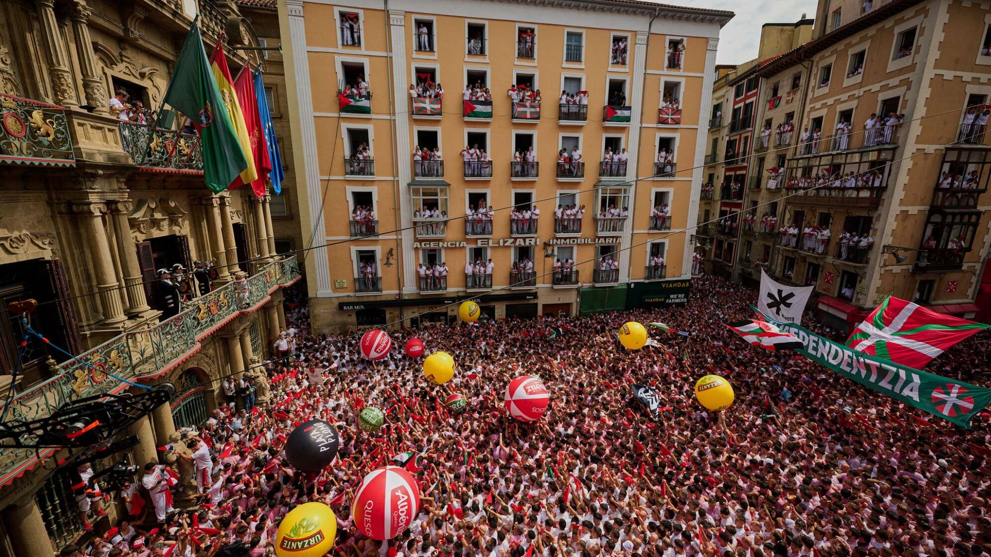 «Sanfermines»-Fest in Spanien