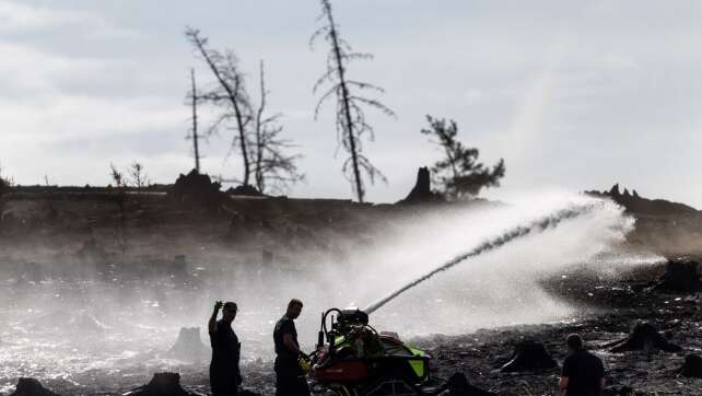 Lage bei Waldbränden angespannt – Hoffen auf Regen