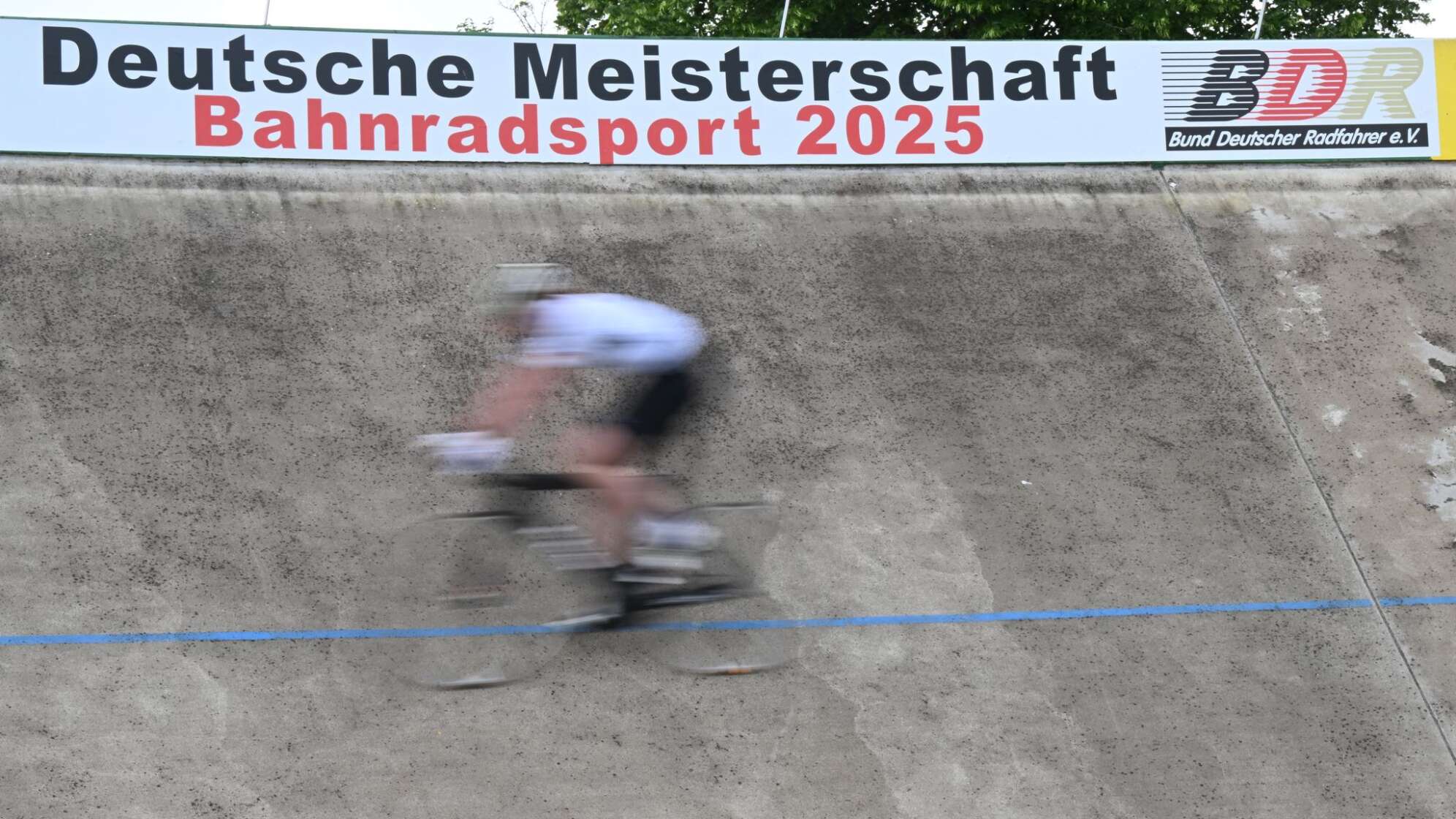 Die Radrennbahn in Dudenhofen