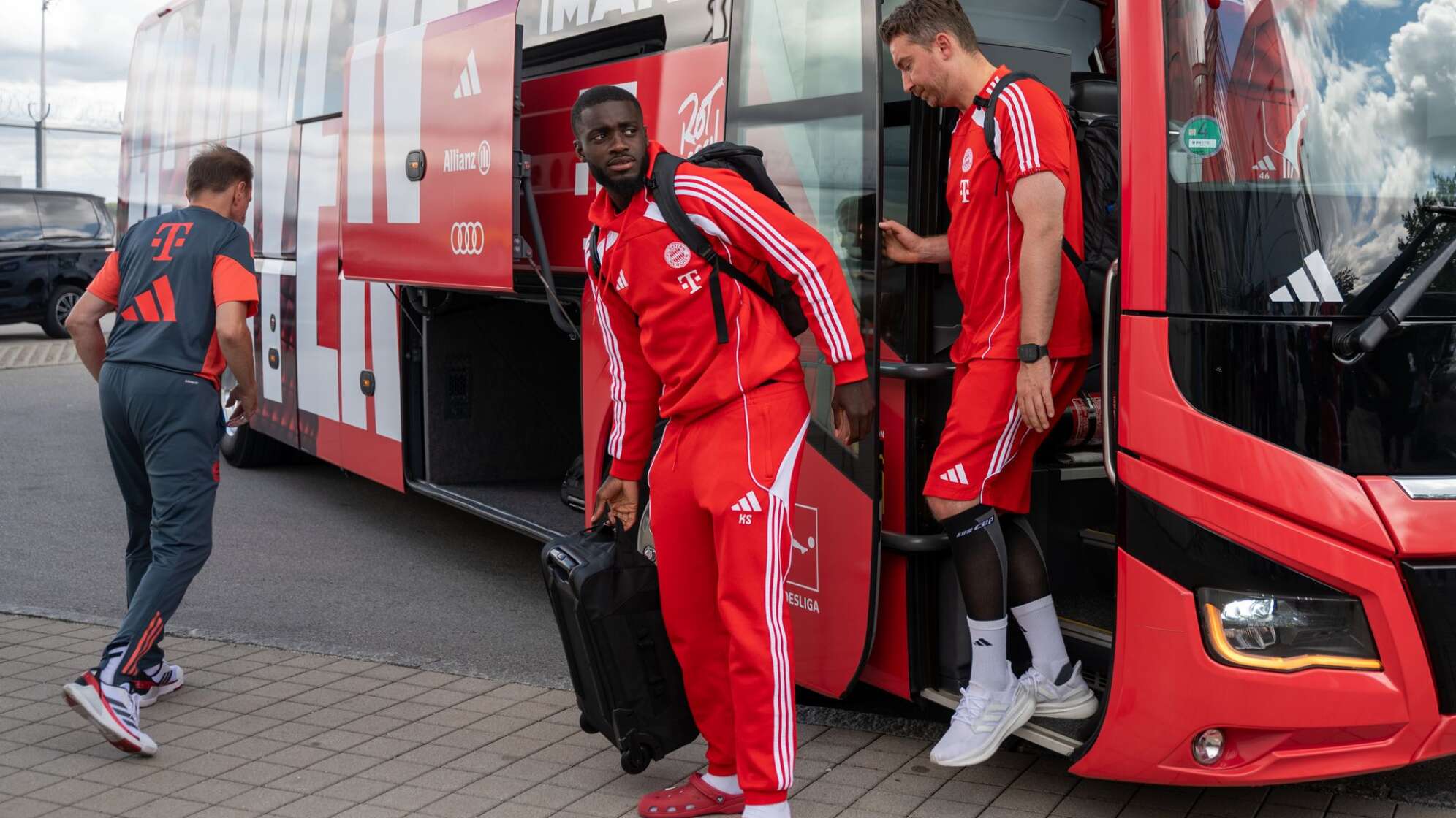 Fußball: Club-WM, Rückreise FC Bayern München