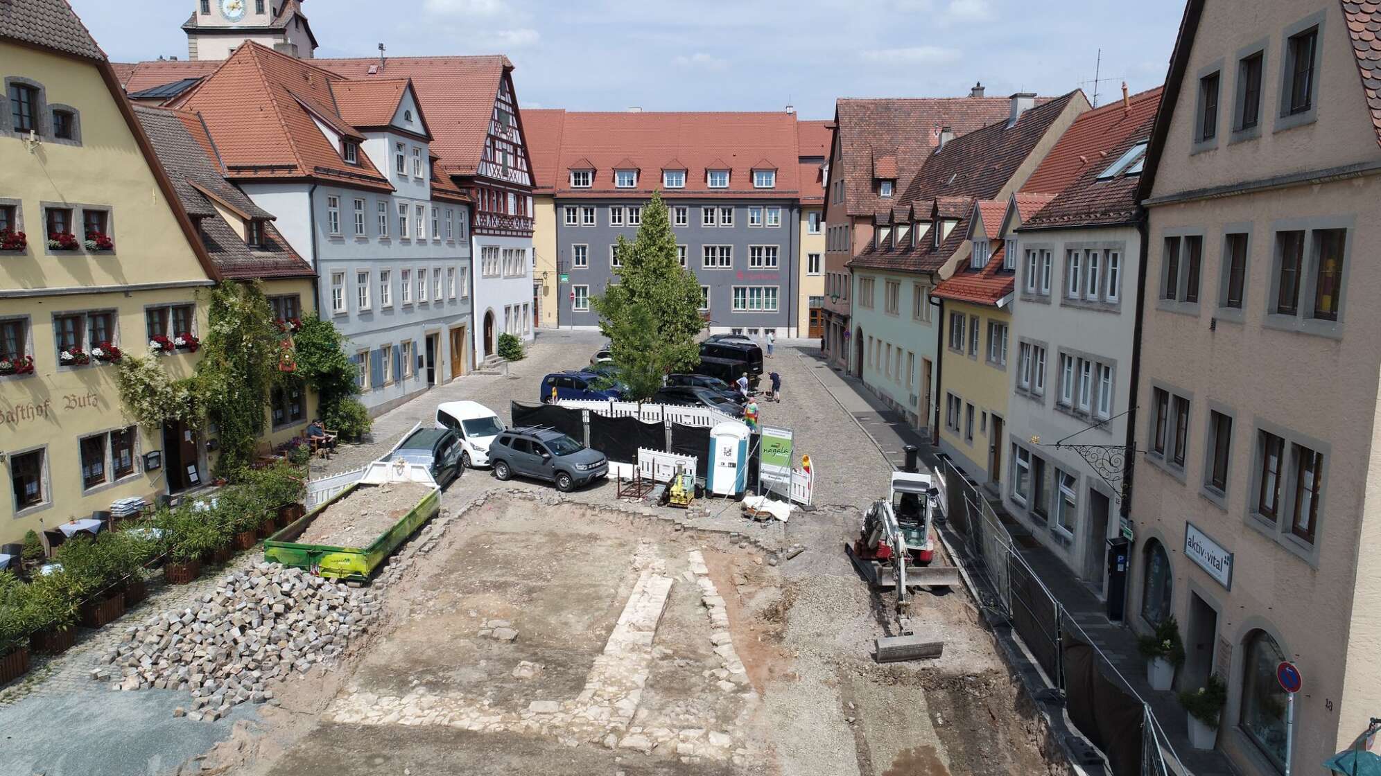 Fundament einer Synagoge aus dem Mittelalter entdeckt