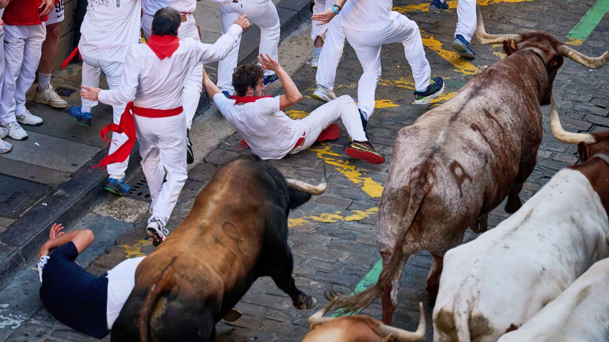Stierlauf in Pamplona