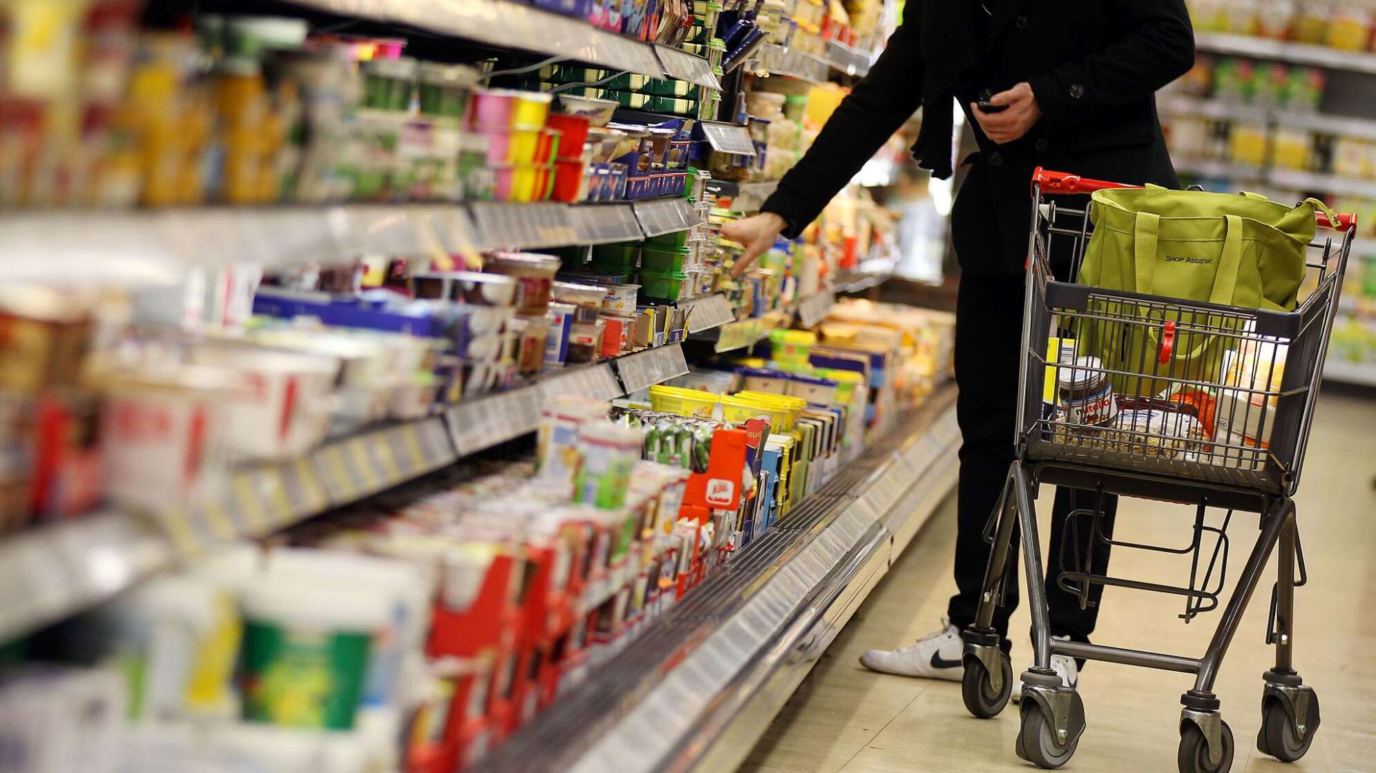 Einkaufen im Supermarkt